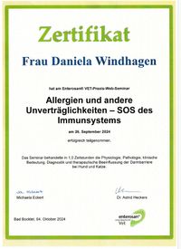 enterosan zertifikat allergien